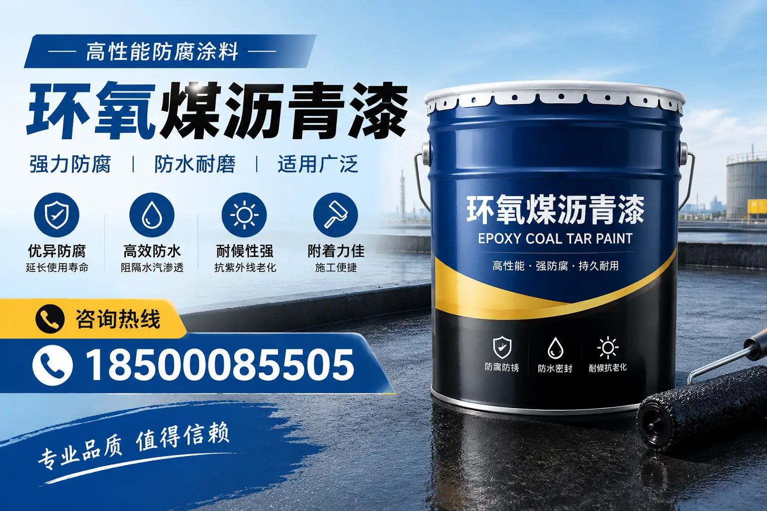 环氧煤沥青漆的主要成分与功能，黔西南用户深度了解